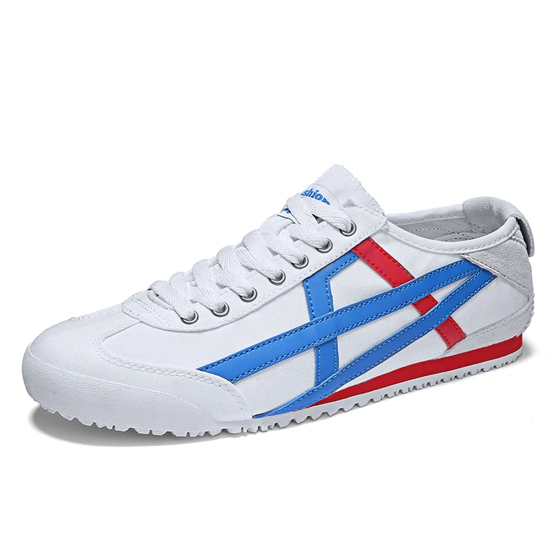 

Summer Canvas Forrest Sneakers Work Shoes For Man Breathable Trend Flats Fashion Footwear Outdoor Walking Lace Up Cream Color