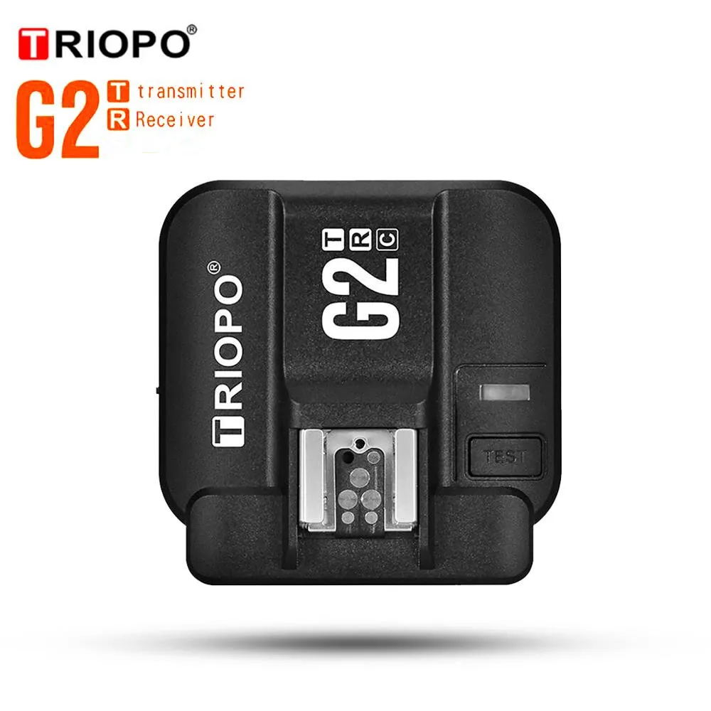 TRIOPO G2 2 4G беспроводной триггер для вспышки приемник подходит TR 982III R1 G1800|Пульты и