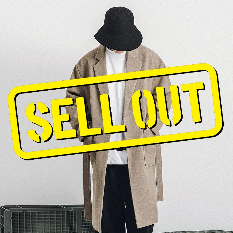 EWQ/простое пальто длинное шерстяное Осень зима 2019 Новая красивая одежда выше