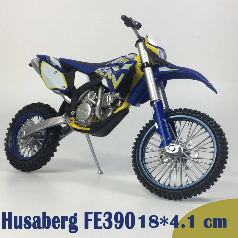 1:12 KTM Husaberg FE390 FE450 FE570 Горный Спорт утилита мотоцикл литья под давлением моделирование дисплей Модель Детский Рождественский подарок - Цвет: Husaberg FE390