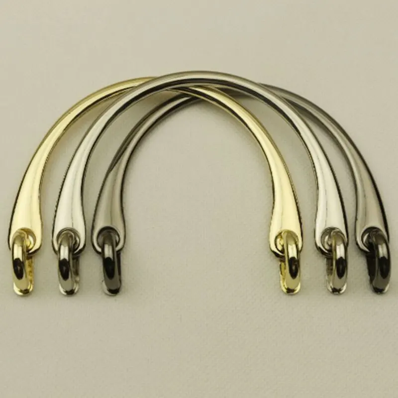 Metal Bag Handles For Handbag Shoulder Bag Strap With Short Handle Bag Sewing Accessories For Handbags сумка с короткой ручкой