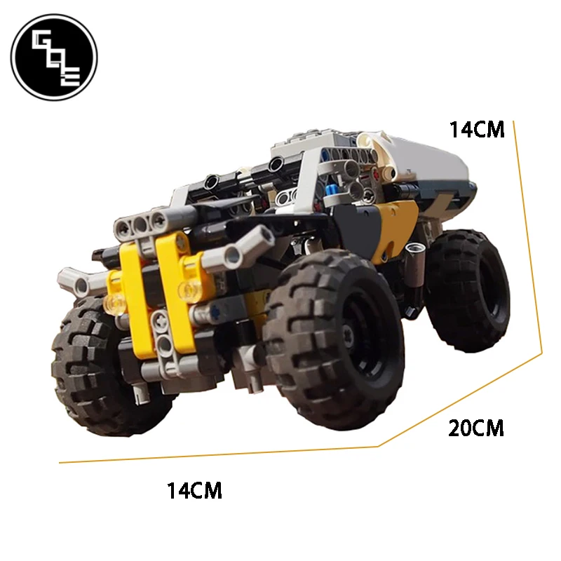 

Technical series creative ideal MOC-9880 42033 42034 42035 motorized SUV car model building block bricks toy for kids gifts