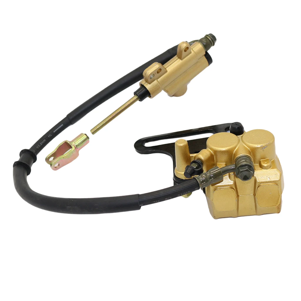 12 мм задний гидравлический тормоз в сборе Цилиндр суппорт для 110cc 125cc