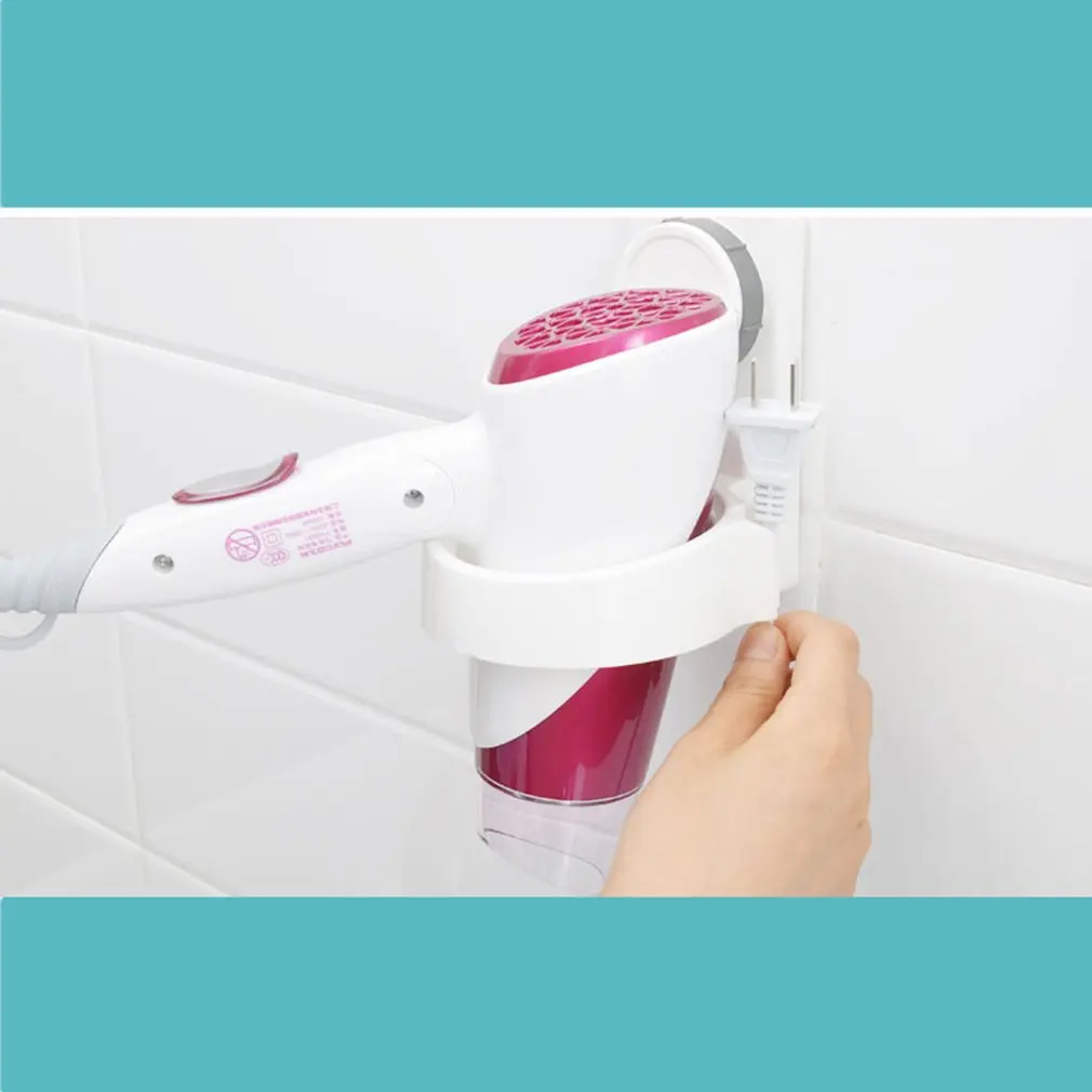 Подвесной Держатель для ванной комнаты подставка шкафа плоский держатель волос