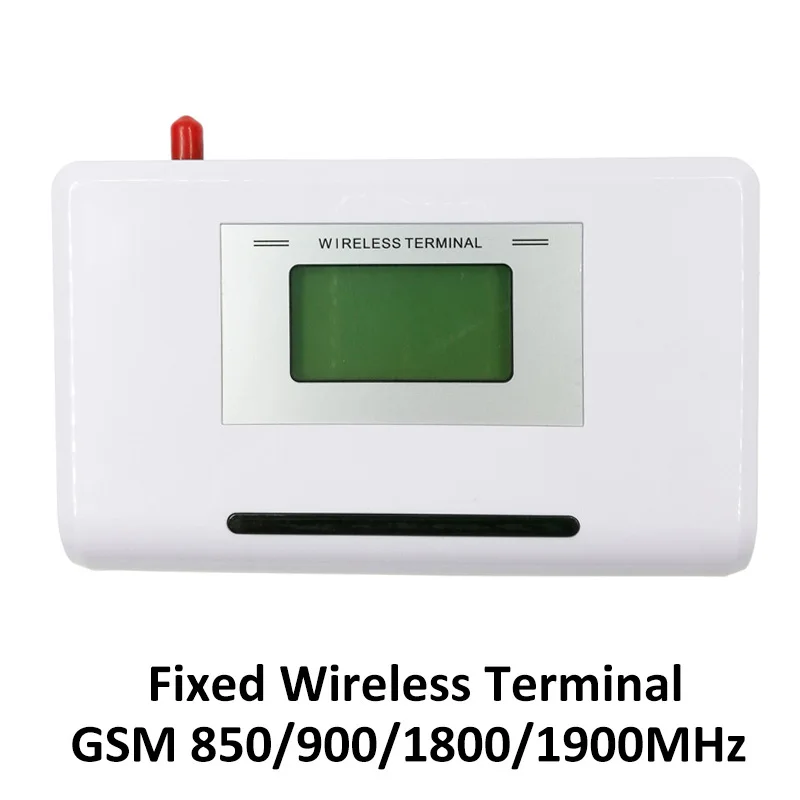 GSM 850/900/1800/1900 МГц фиксированный беспроводной терминал с ЖК-дисплеем поддержка