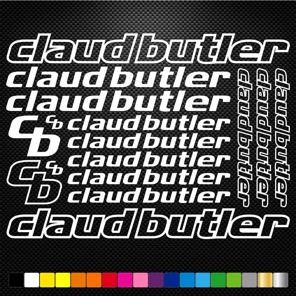 

Compatible Claud Butler Vinyl Decal Stickers Bike Frame Cycle Cycling Bicycle