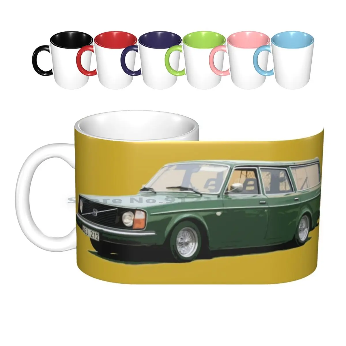 

245 Ceramic Mugs Coffee Cups Milk Tea Mug 245 245 Retero Sweden Creative Trending Vintage Gift Bottle Cup