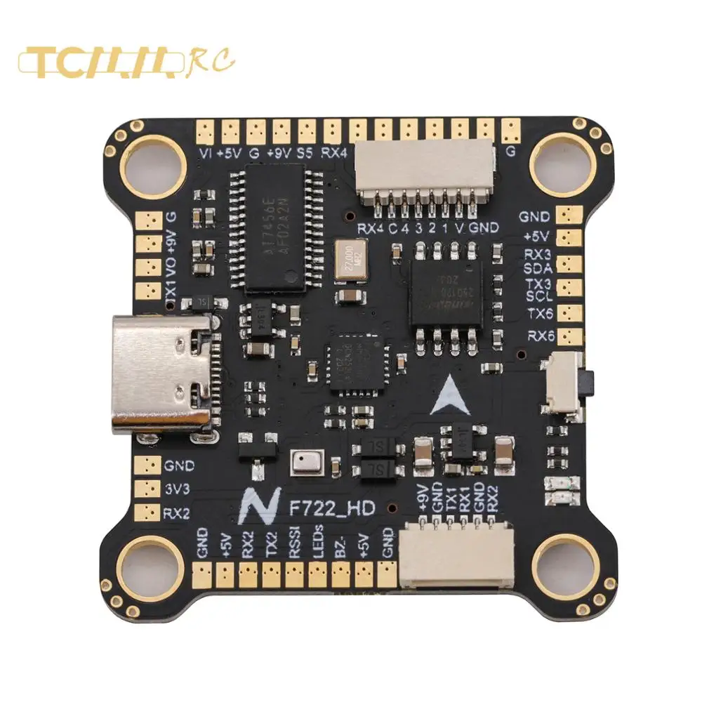 TCMM F722 управление полетом OSD IIC интерфейс F7 приемник для радиоуправляемого дрона