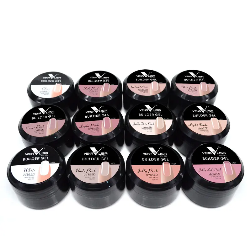 

VENALISA New Products Wholesale Nail Gel CANNI Nail Extension Gels Thick Builder Gel Natural Camouflage UV Gel 15ml manicure led