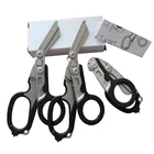 Многофункциональные ножницы, эксперт по первой помощи, тактические складные ножницы, уличный инструмент для выживания, комбинация