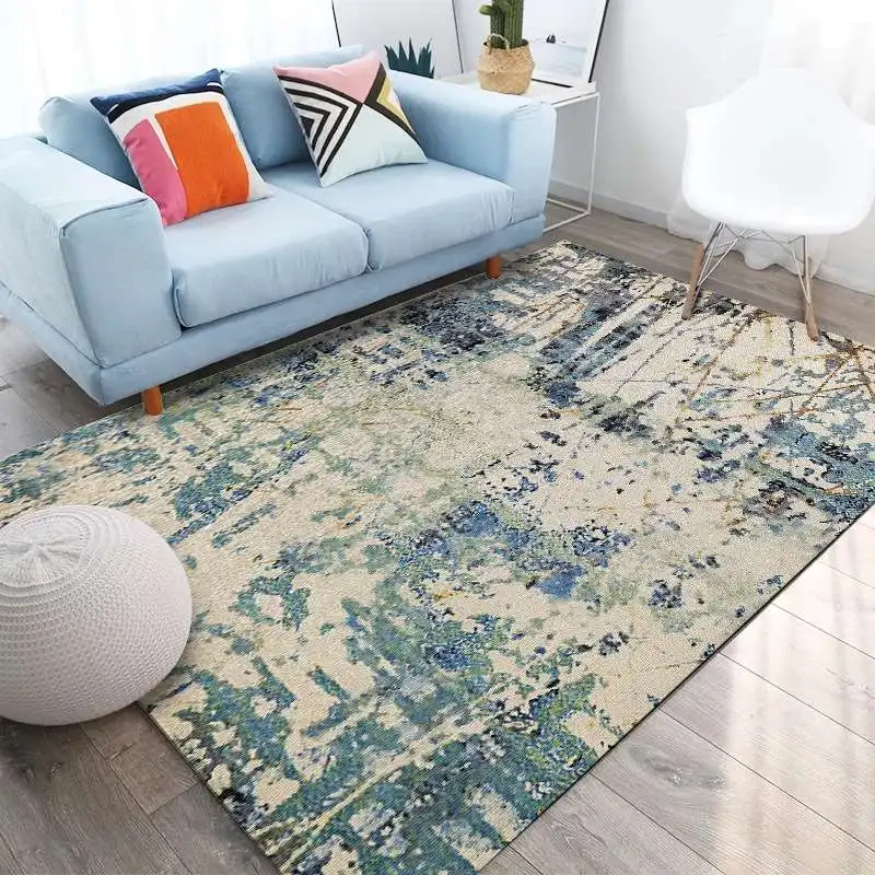 

Indoor Fashion Geometric Door Mat Carpet Corridor Carpet Children'S Room Large Floor Mat Computer Chair Floor Mat Decoration