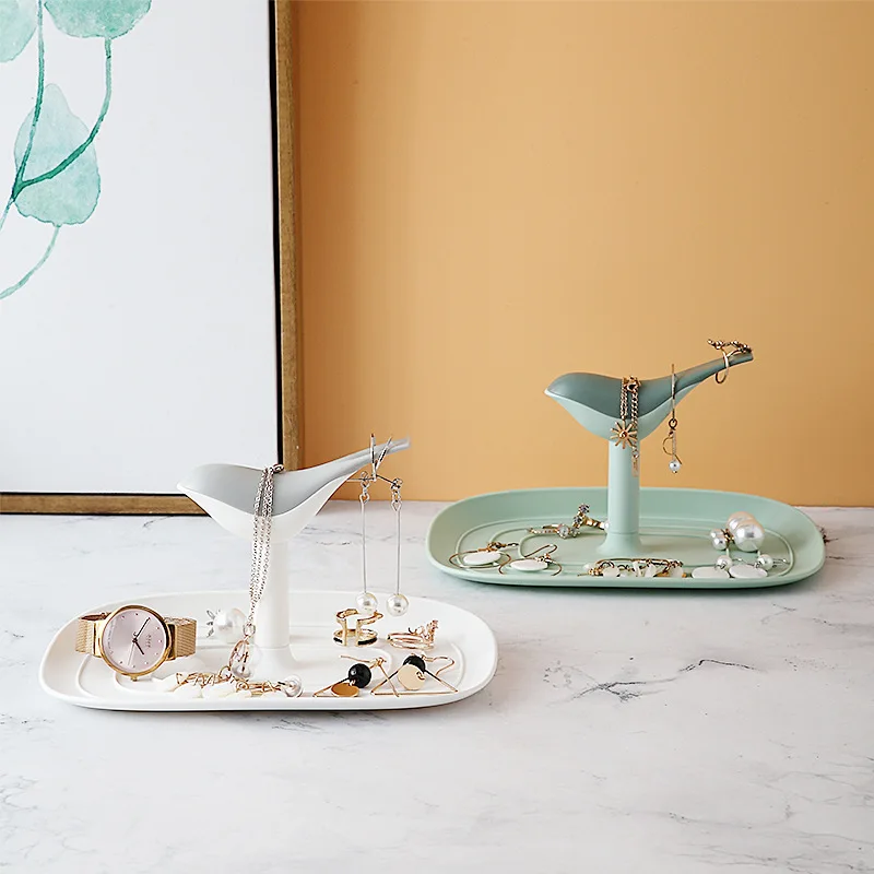 Оригинальный дизайн птица моделирование лоток для хранения ювелирных изделий