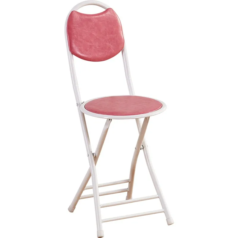 Складной табурет бытовой портативный простой маленький стул компьютерный