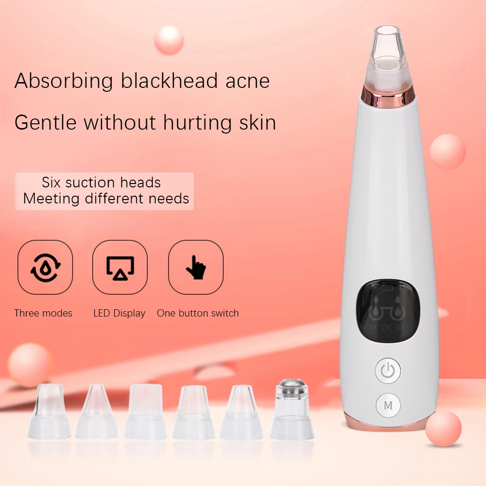 Удаление угрей вакуумный аппарат для очистки пор Электрический Нос лицо