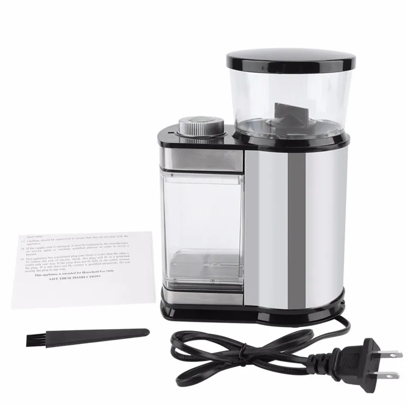 Электрическая кофемолка мельница для трав орехов соли перца мощная ручная семян