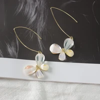 2021 fashion butterfly earrings resin metal bohemian earrings suitable for women beach party jewelry gift earrings