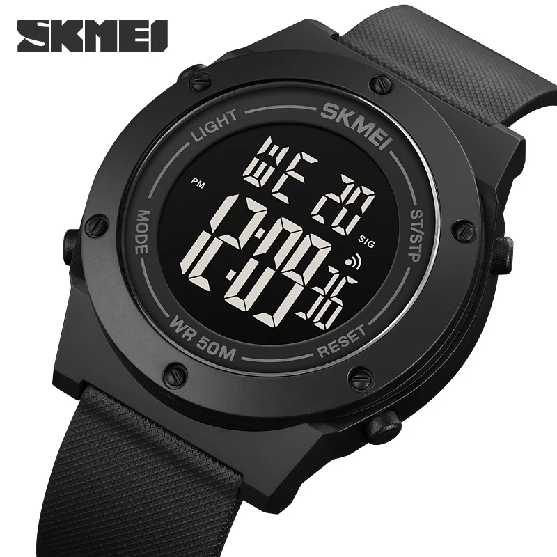 

Luxury Outdoor Sport Watch For Men Top Brand SKMEI Men's Watches Chrono Calendar Digital Wrist Watch Waterproof Clock Man Hour