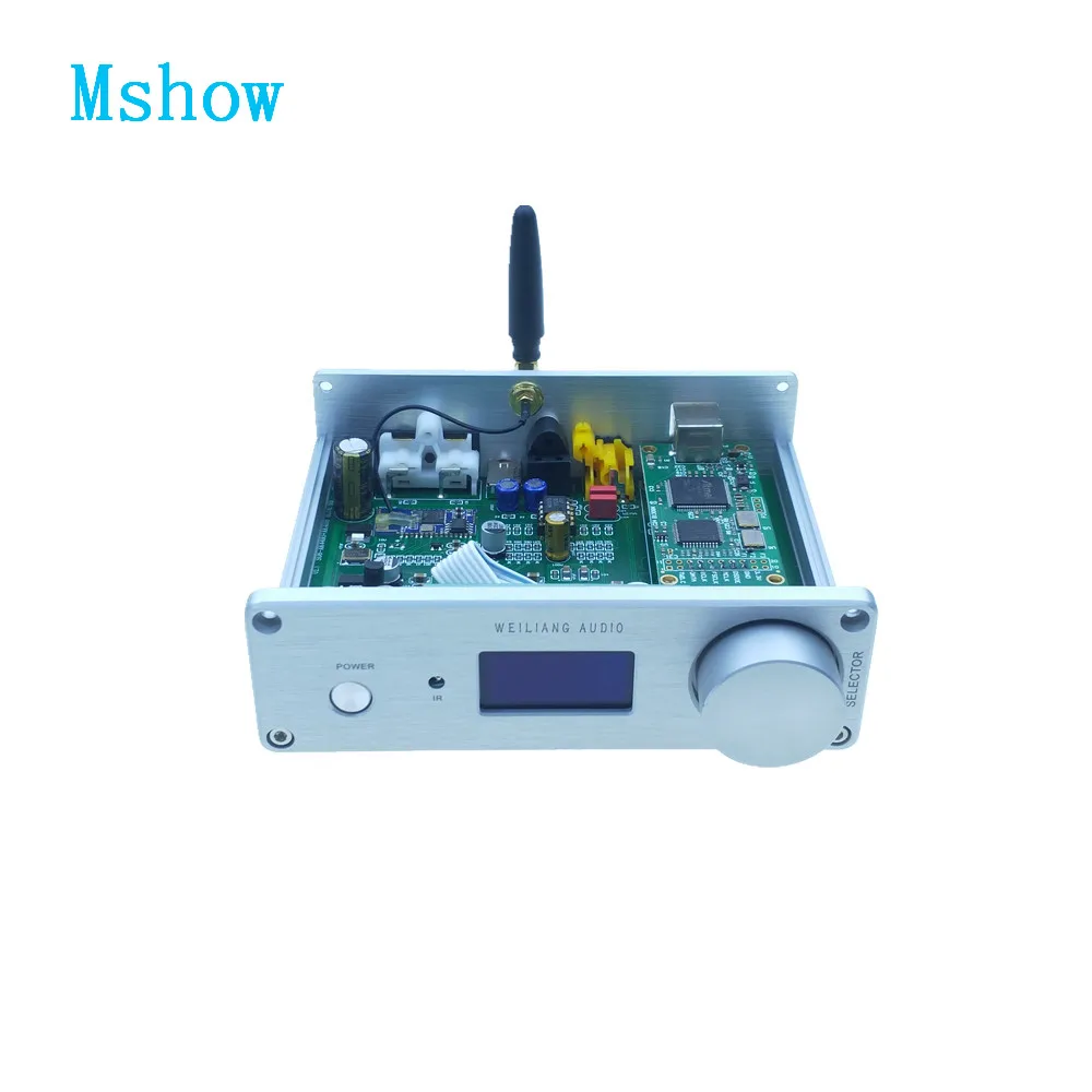 Двойной декодер AK4493 SU9 + Bluetooth 5 0 Amanero USB DAC поддержка DSD Hi-Fi цифро-аналоговый аудио