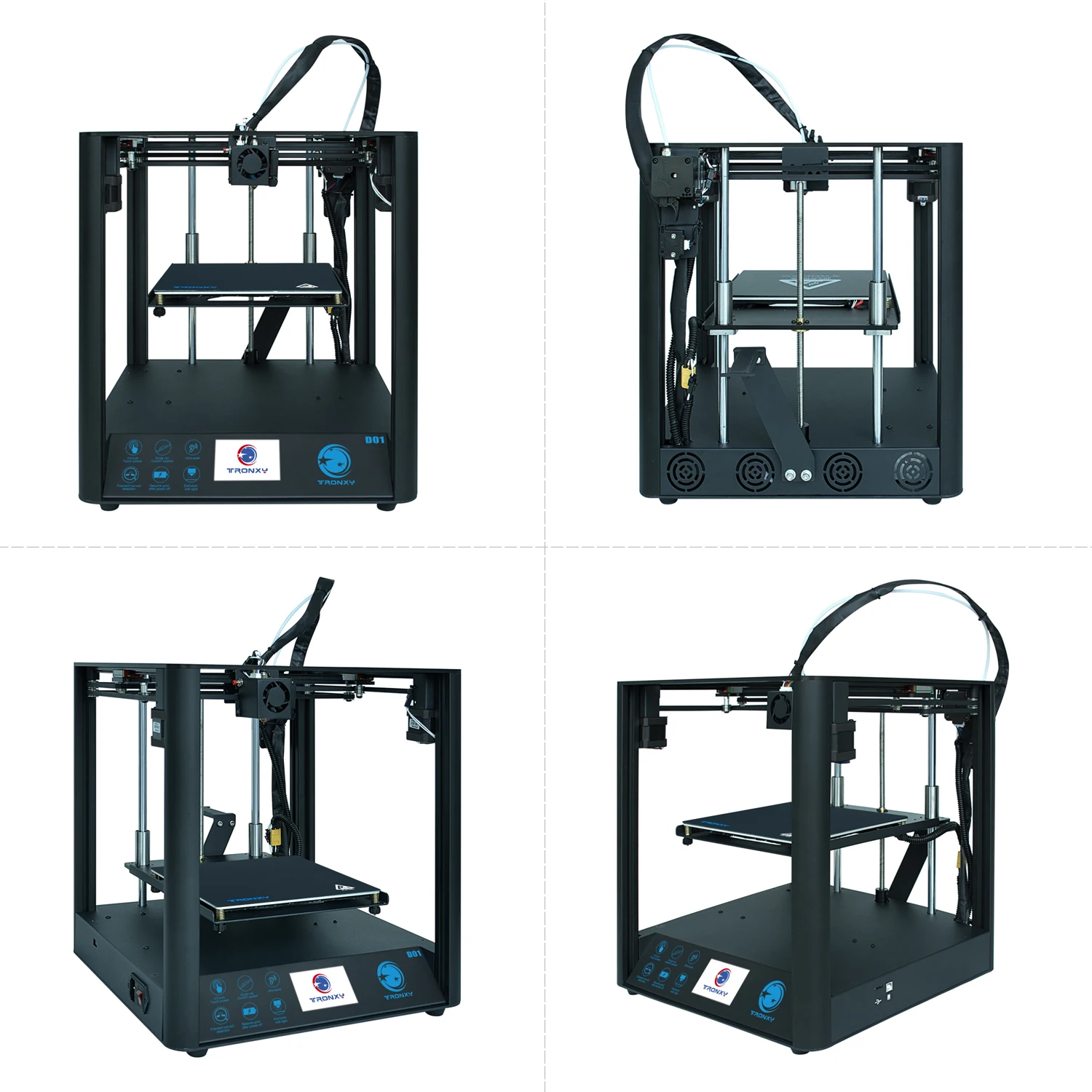 3D-принтер Tronxy D01 бесшумная материнская плата линейная направляющая ядро XY