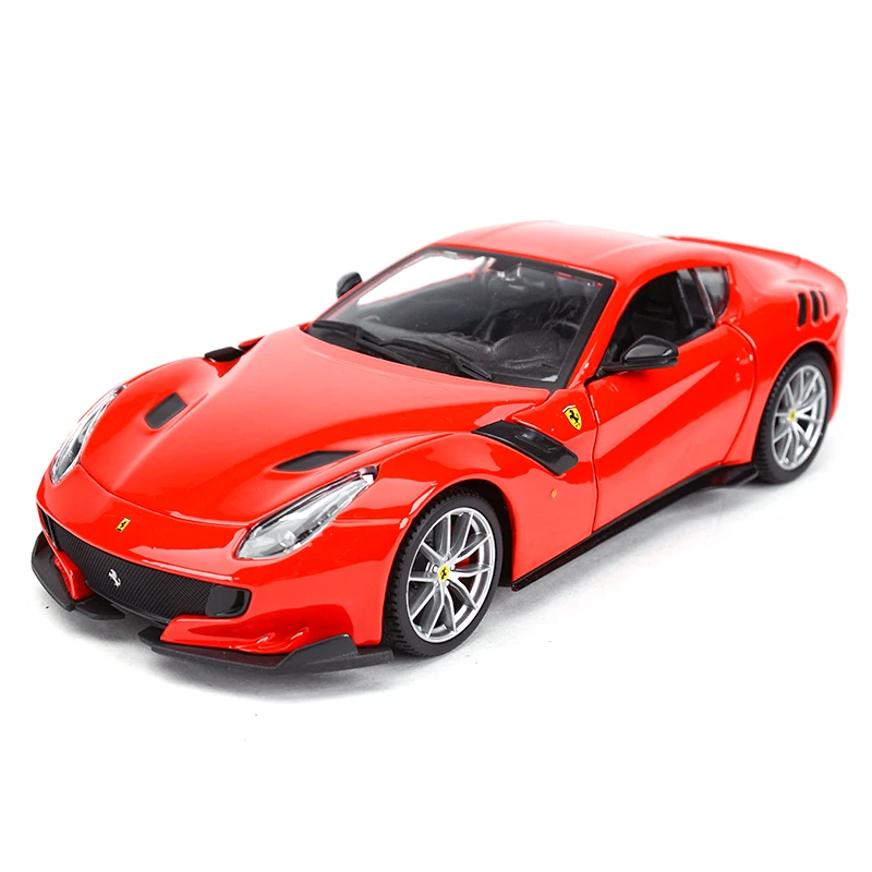 Bburago 1:24 Ferrari F12 tdf Sports Car Static Die Cast Vehicles Collectible Model Car Toys