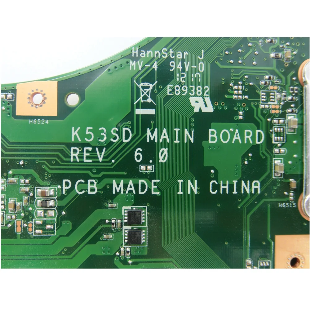 K53E бортовой I3 2310 Процессор материнская плата REV 6 0 для Asus K53SD A53S K53S X53S P53S