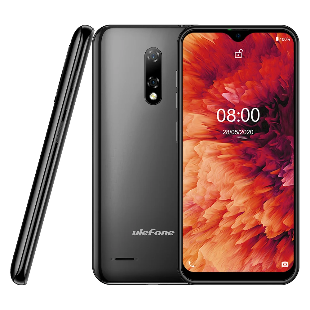 Ulefone Note 8P смартфон с 5 5-дюймовым дисплеем четырёхъядерным процессором ОЗУ 2 Гб ПЗУ