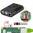 Чехол для Raspberry Pi 4, Модель B, Защитный корпус с пассивным охлаждением для Raspberry Pi 4, Модель B