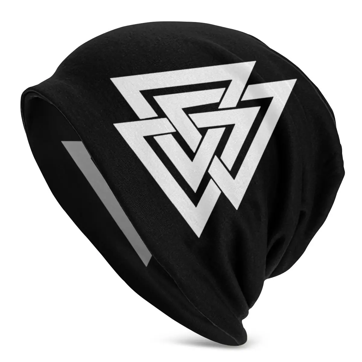 

Bonnet Hats Vikings Pirate Men Women's Knitting Hat Valknut Winter Warm Cap Beanies Caps