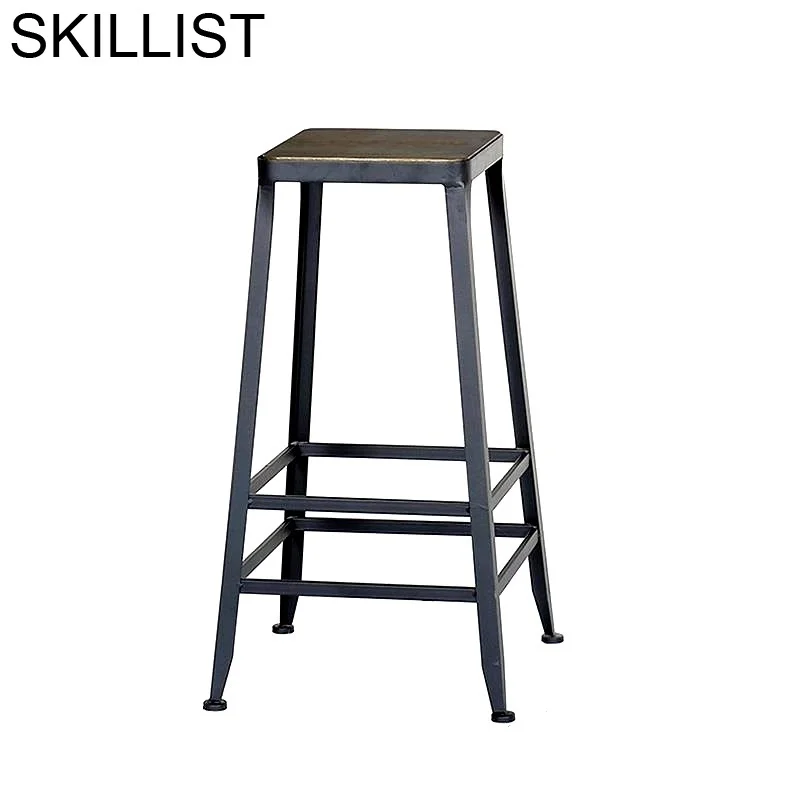 

Banqueta Stoelen Kruk Fauteuil Comptoir Stuhl Table Hokery Shabby Chic Stool Modern Cadeira Tabouret De Moderne Bar Chair