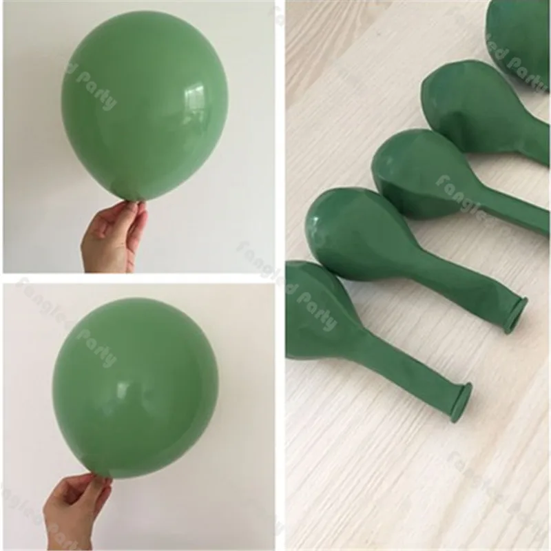 

130pcs Sage Green Cream Peach Chrome Gold Balloon Garland Arch Kit Gender Reveal Baby Shower Birthday Party Kit Wedding Decor