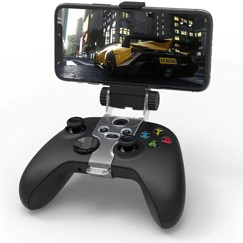 Держатель для джойстика Xbox One держатель беспроводного геймпада зажим телефона