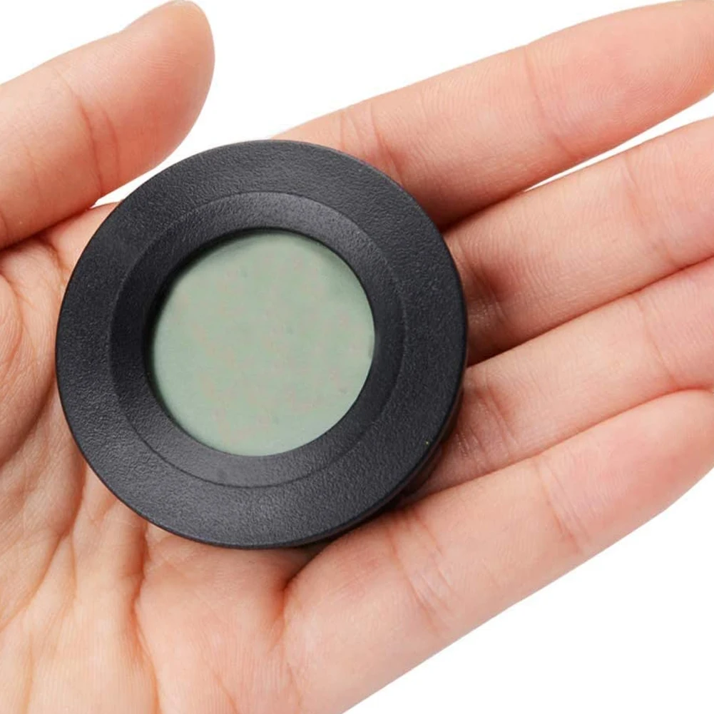 

Mini LCD Thermometer Hygrometer Practical Digital Indoor Round Thermometer Hygrometer LCD Display Temperature Humidity Meter