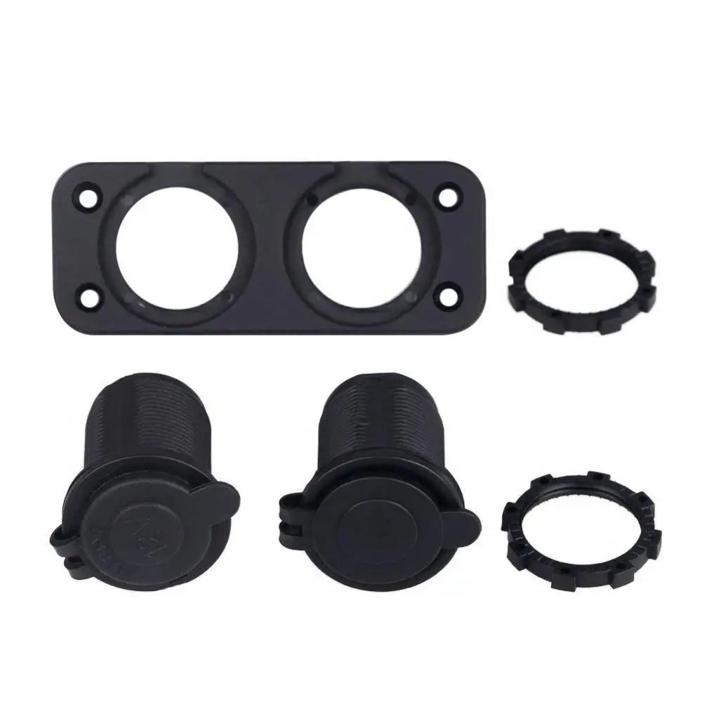 2 Переключатель отверстия Панель для автомобиля лодка яхта морской синий