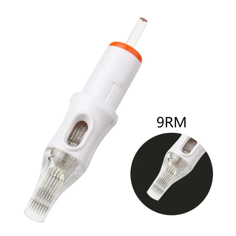 

Картридж для татуировок RS/RL/M1/RM, профессиональный одноразовый полуперманентный Макияж для бровей, губ, тату-машинки