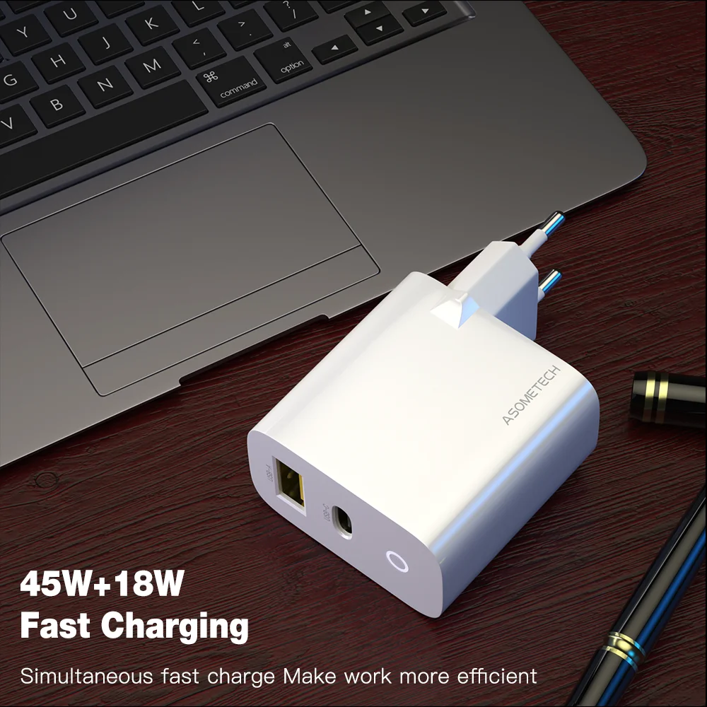 65w ган зарядное устройство с д