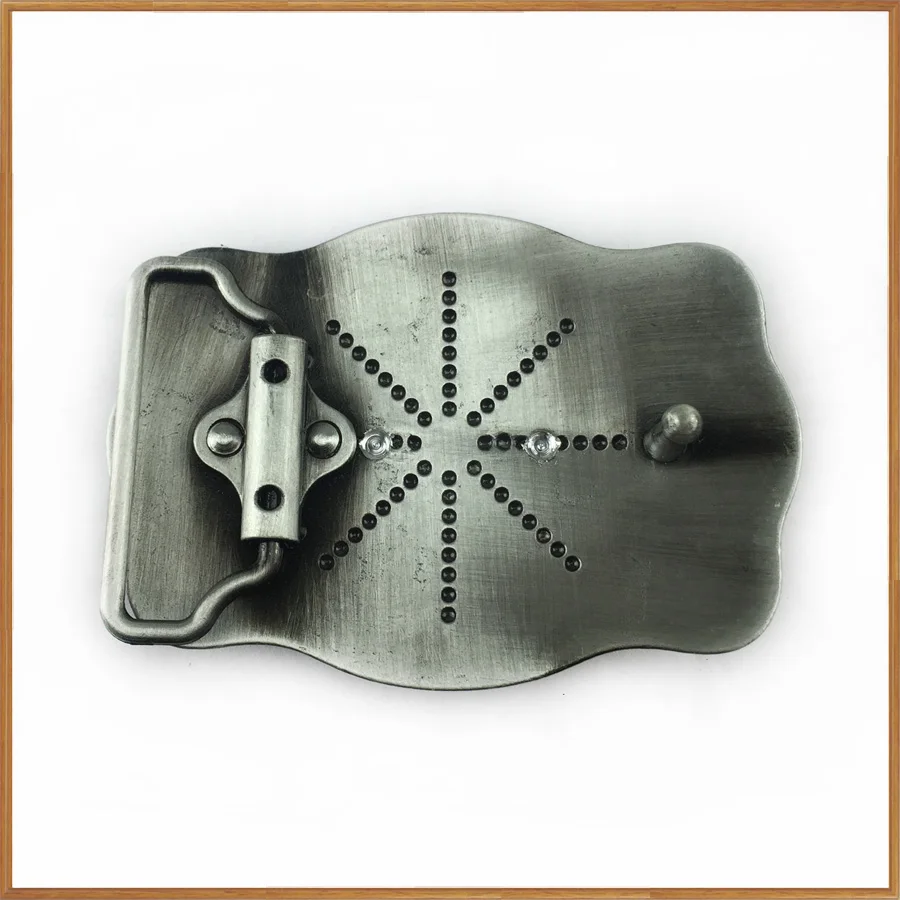BuckleClub retro western flower eagle cowboy jeans gift belt buckle FP-03704 PEWTER FINISH for men 4cm width loop drop shipping | Дом и сад