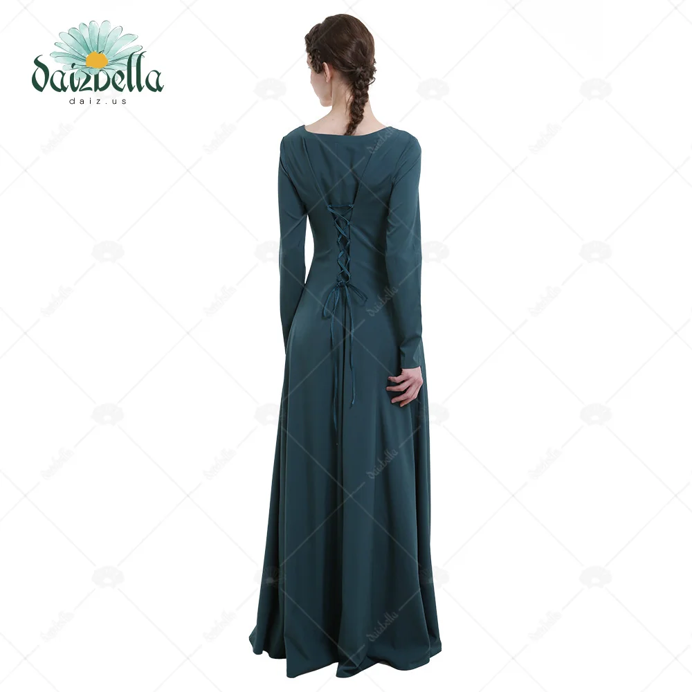 Medieval Renaissance Costume Handmade Historical Retro Court Style Inner Dress for Role Play Party LARP Halloween |