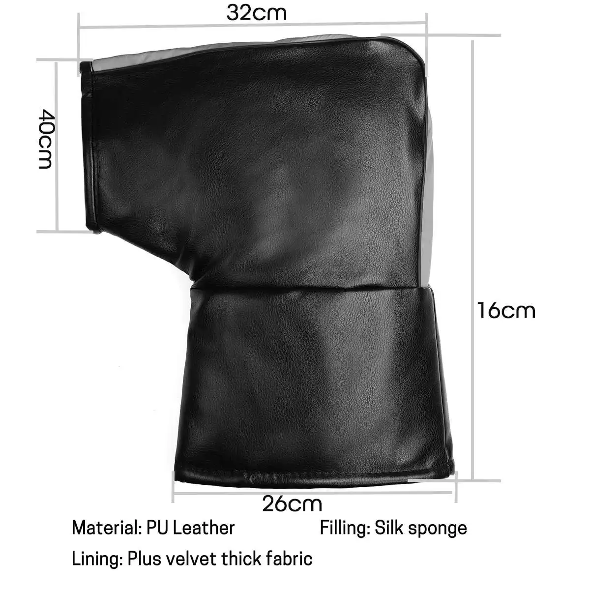 

Waterproof Winter Cycling Gloves Motorcycle Handlebar Gloves Outdoor Thermal Warm Mitten Scooter Bikes Handle Bar Gloves