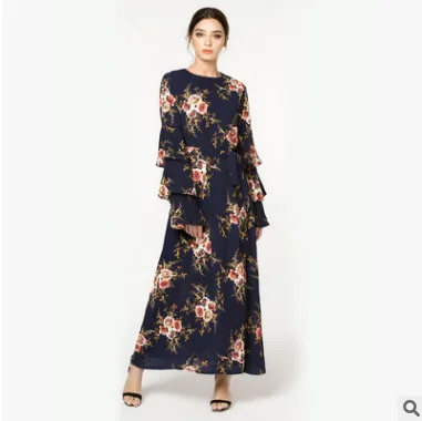 Лолита мусульманская женская одежда элегантное малайзийское платье арабский из