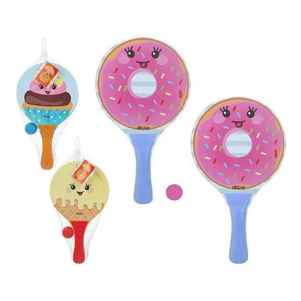 Пляжные пики с мячом из дерева|Бассейн и аксессуары| |