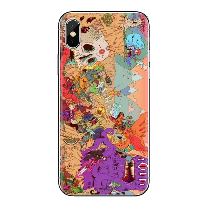 Silicone Phone Case Pastel Abstract Psychedelic Trippy For Samsung Galaxy S3 S4 S5 Mini S6 S7 Edge S8 S9 S10 Plus Note 3 4 5 8 9 |