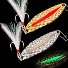 4 шт., металлические рыболовные приманки 57101520 г