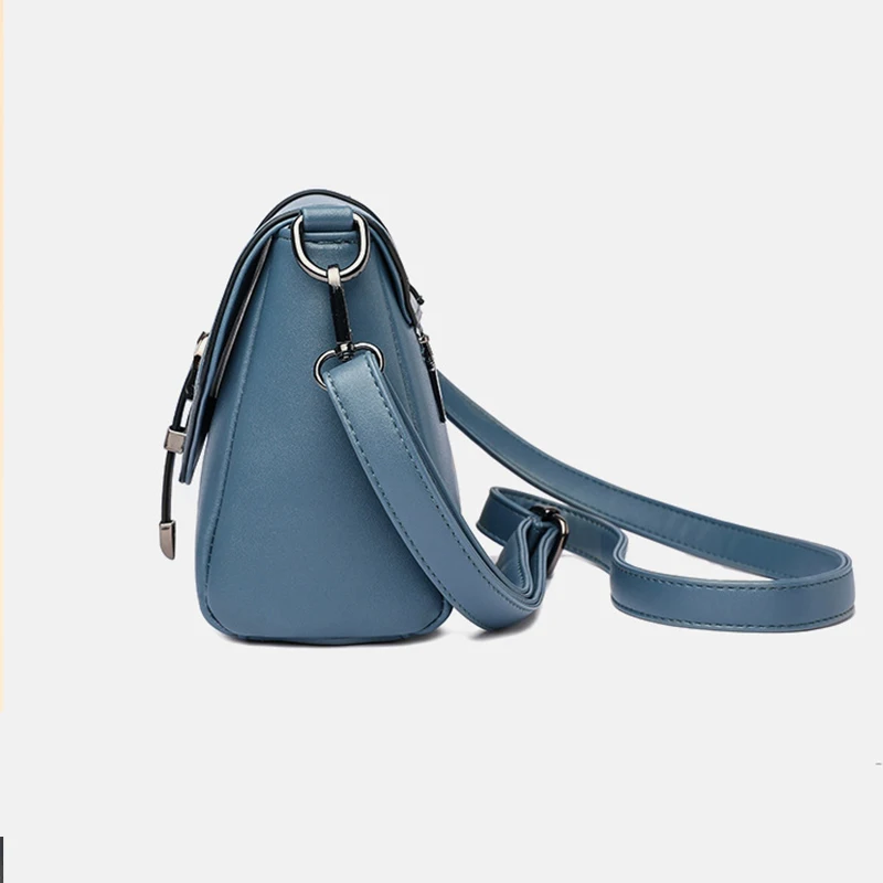 

2021 New Mini Crossbody Bag Women PU Leather Messenger Bag Vintage Shoulder Bag Fashion Small Square Bag Lady Purse
