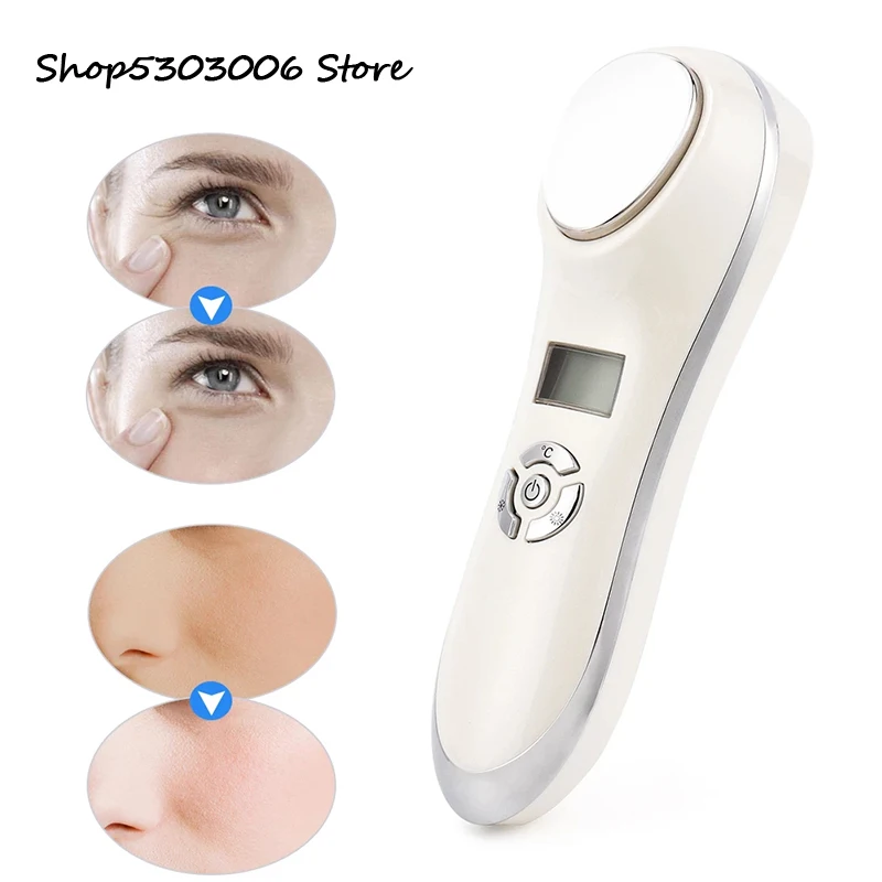 

ABS ультразвуковая криотерапия машина для лица многофункциональные устройства уход за кожей лица машина против морщин горячая холодная маш...