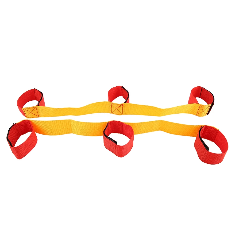 

3/5/8 Person Fastening Tape Outdoor Team Games Training Props legged