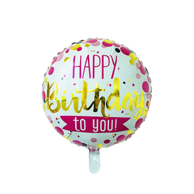 10 шт Globos украшения для дня рождения детей и взрослых гелиевые шары с днем