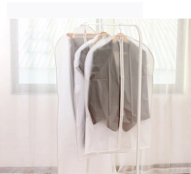 Прозрачный пыленепроницаемый органайзер для одежды PEVA чехол дорожный