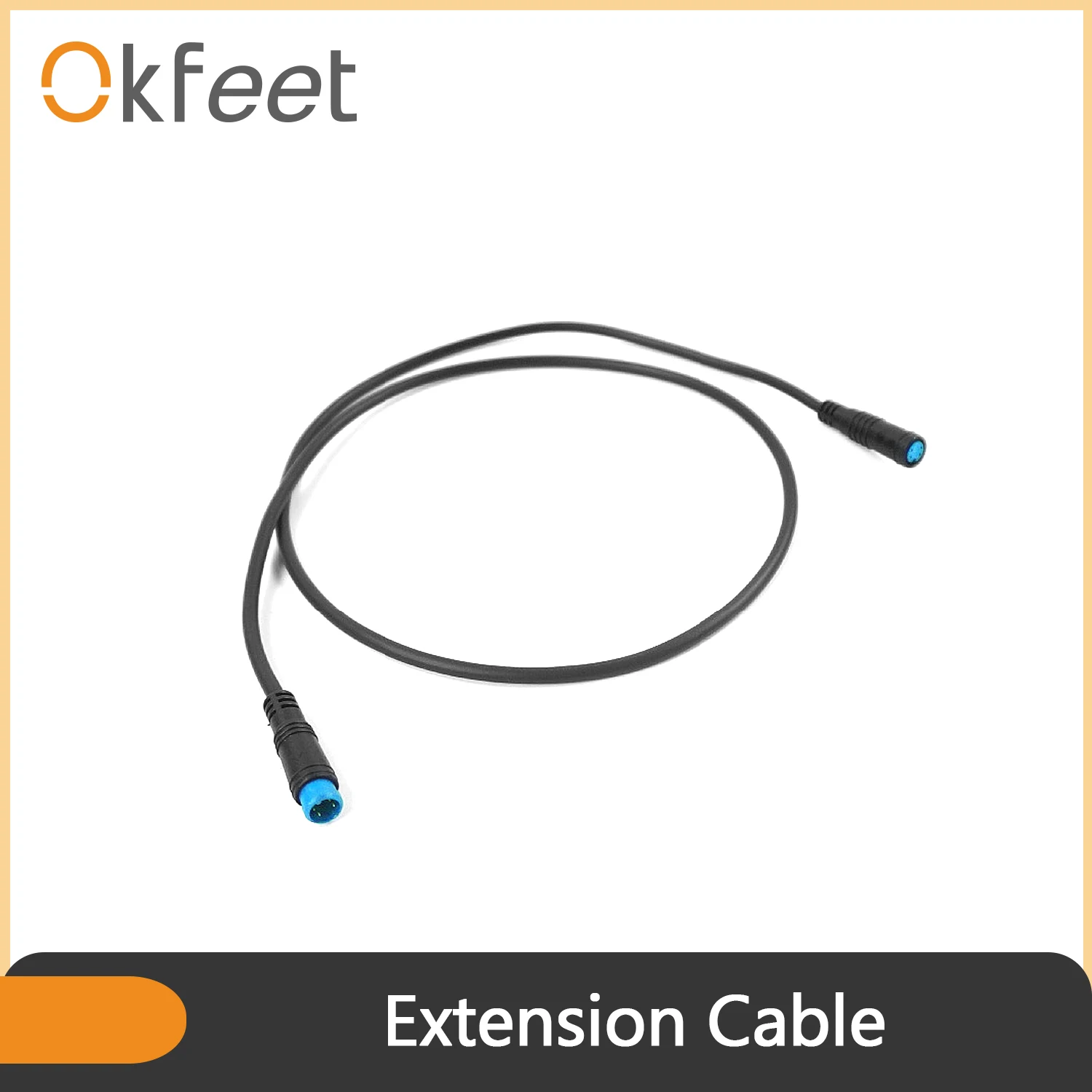 Цветной дисплей okfeet Bafang BBS01 BBS02B DPC14 для переключения удлинительного кабеля