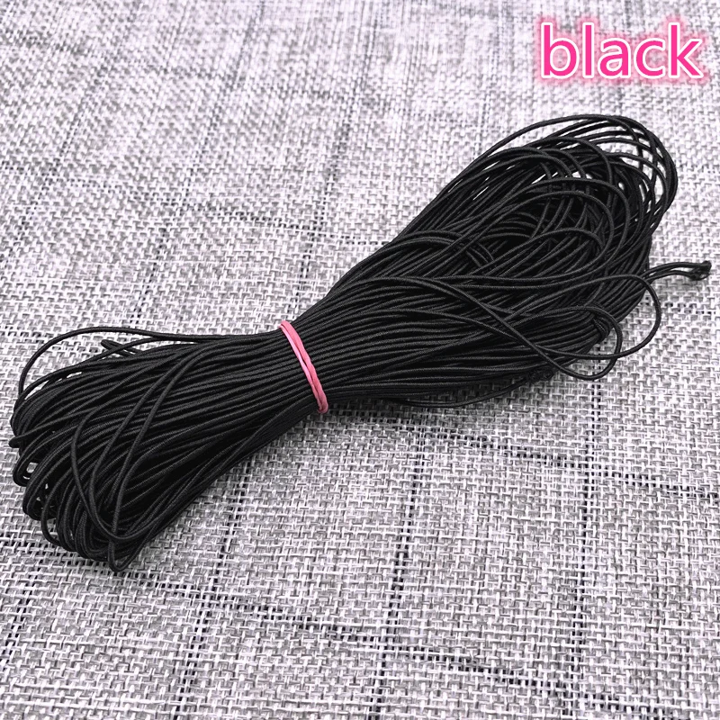 Новинка 1 0 мм 20 ярдов высокоэластичная круглая эластичная повязка на резиновый