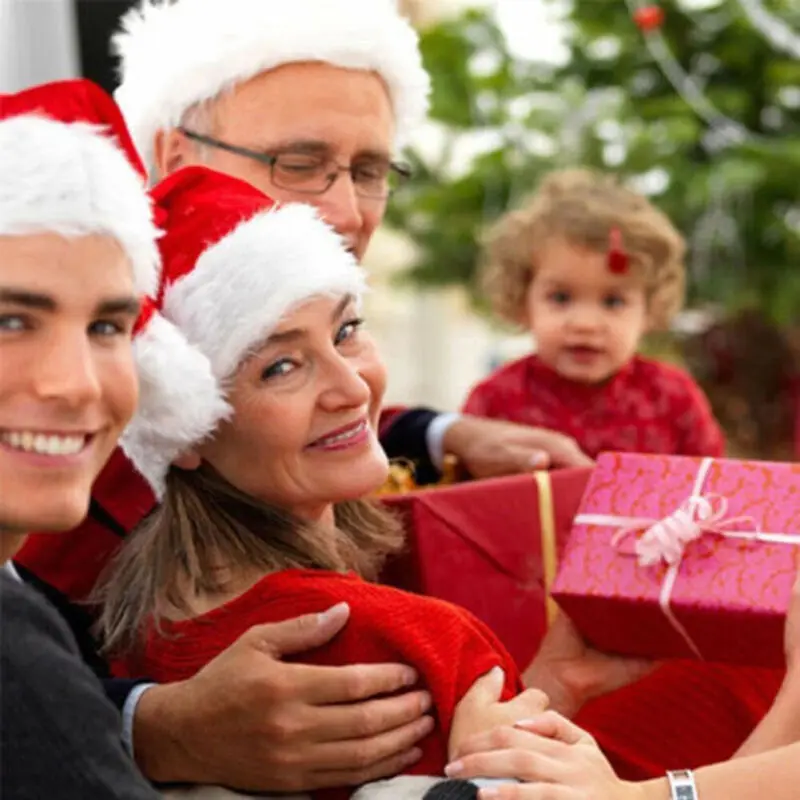 2020 брендовая Рождественская мини-шляпа Санта-Клауса шапка s рождественский